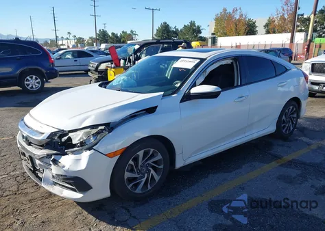 2016 Honda Civic Ex из США, поврежденный, VIN 19XFC2F71GE249250